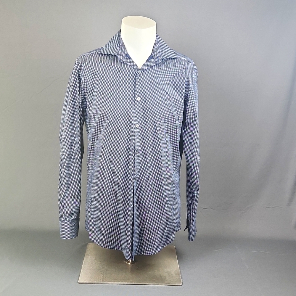 Van Heusen - Men's Slim Fit Stretch- Long Sleeve Shirt - 15.5 Neck, 32/33 Sleve